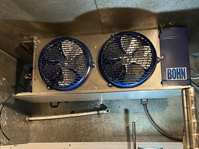 Replace evaporator and solenoid valve