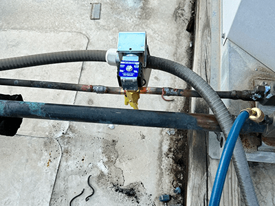 Install proper solenoid valves