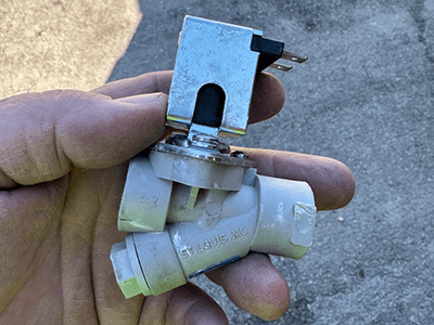 Replaced drinking water solenoid