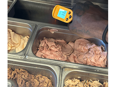 Meat Prep Table not at Temperature